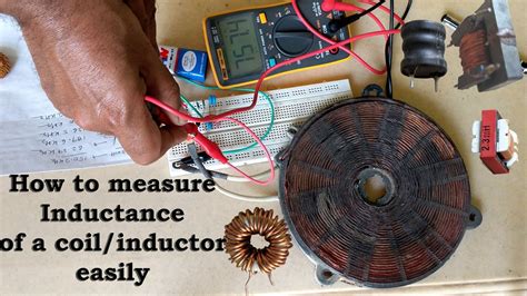 how to measure coil inductance.